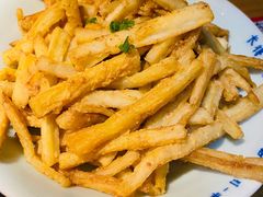 咸蛋黄炒茄子-吃饭皇帝大(解放西路店)