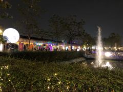 -席娜卡琳火车铁道夜市