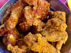 香辣干酪粉炸鸡-BHC炸鸡(明洞总店)