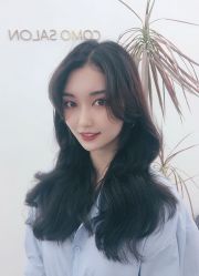 点击看大图 -COMO SALON 烫染可茉发型