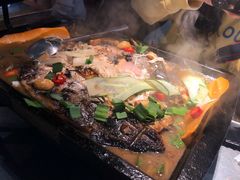 蒜香味凌波鱼-探鱼·鲜青椒爽麻烤鱼(苏宁广场店)