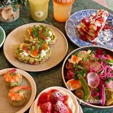 冬日红丝绒，滨万高颜值brunch