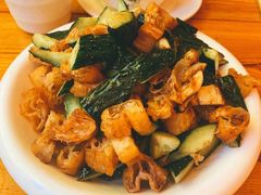 黄瓜拌油条-李军力烧烤(政通路店)