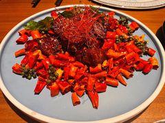 椒麻爆炒和牛粒-王府井文华东方酒店-紫膳餐厅