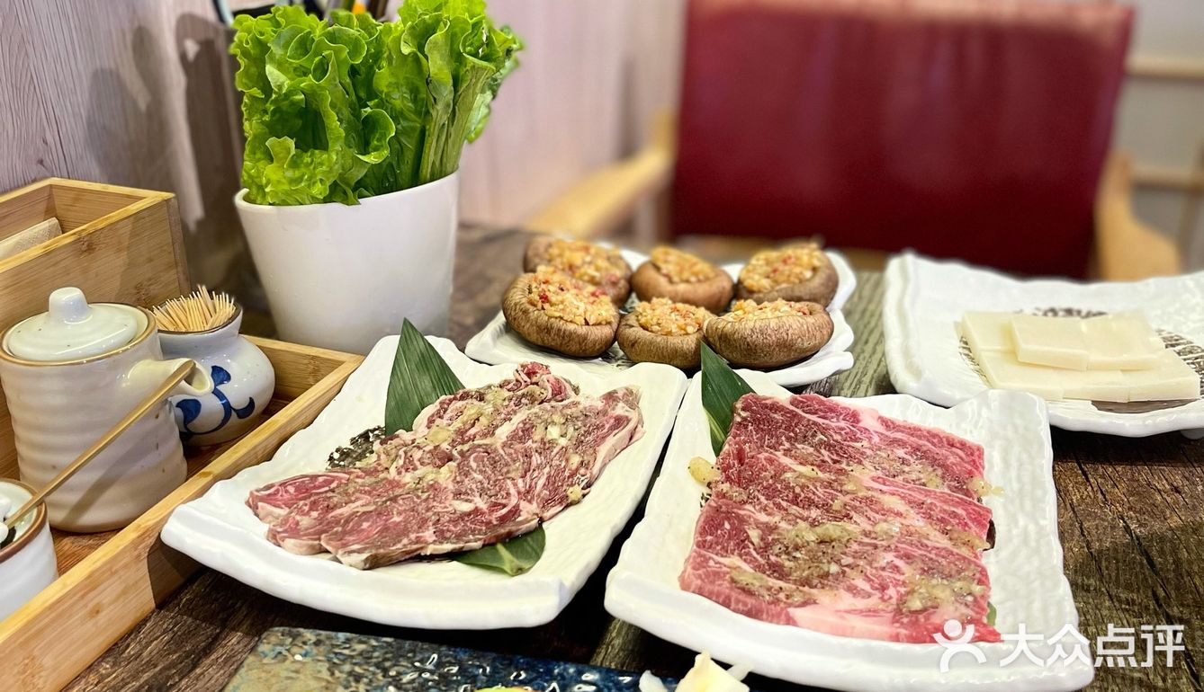 南宁日式烤肉｜M级和牛烤肉嘎嘎香呀！