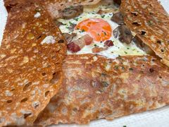 鸡蛋蘑菇熏肉荞麦可丽饼-RAC BAR(安福路店)