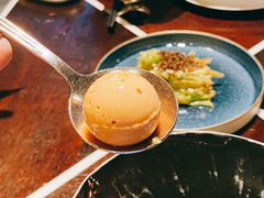 安康鱼肝豆腐姜蓉海胆-杭州西子湖四季酒店·金沙厅