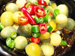 杭椒小松花-民天酒楼(吕家营店)