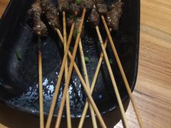 -路边摊小炉子烧烤