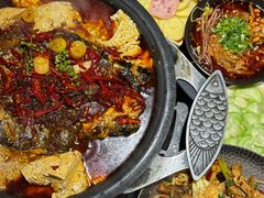 -探鱼·鲜青椒爽麻烤鱼(番禺万达店)
