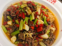 生炒黄牛肉-陈大锅·岳阳鱼馆·地道岳阳菜(美食街店)