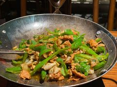 菜籽油炒超级小炒肉-老湘村·湖南土菜(天河维多利店)