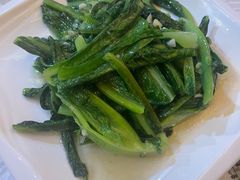 蒜蓉炒油麦菜-简家·海鲜盛宴(下沙店)