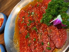 -明洞阿姨·韩式酱蟹烤肉·创意料理(三元桥店)