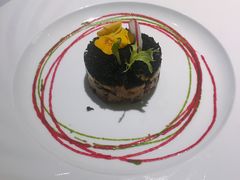 黑鱼籽酱香牛肉木瓜塔塔-王品牛排(福州泰禾店)