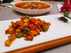 杏鲍鱼菇掌中宝-顺福苑·新派淮扬菜