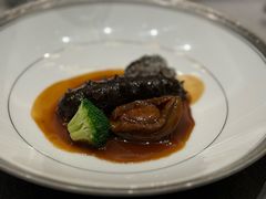 葱烧自制干鲍配渤海湾海参-虹御轩·传承江浙菜(虹桥店)