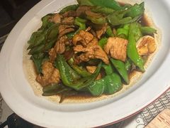 辣椒炒肉-绿茶餐厅(朝阳大悦城店)