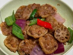 XO酱爆炒莲藕-清晖小苑•顺德地方菜(壹海城店)