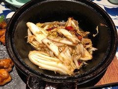 煲仔豆豉娃娃菜-绿茶餐厅(布吉万象汇店)