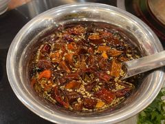 现炸辣椒油-情忆草原涮肉馆