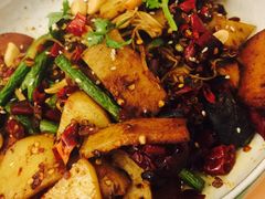 香辣无边半份-朵朵开素食餐厅(后宰门街店)