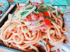 黑椒牛柳乌冬面-烛影拾光观景餐厅·创意菜·摄影·小提琴(大唐不夜城店)