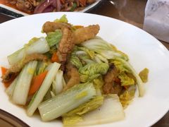 鱼胶炒白菜-洲晓鲜·舟山海鲜大排档(朱家尖风景区店)