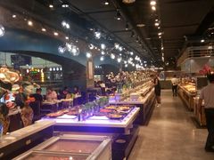 自助取餐区-圣罗巴海鲜烤肉自助(鲅鱼圈万达店)