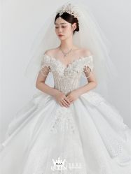 点击看大图 -艾拉·女王婚纱礼服馆