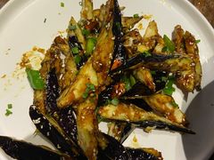 脆皮烧茄子-宋庄魁元艺术餐厅
