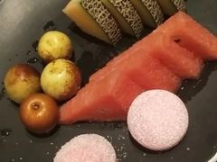 冰沙时令鲜果盘-青岛富力艾美酒店-乐美中餐厅创意胶东菜