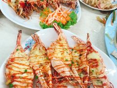 -班赞海鲜市场胖阿姨加工点