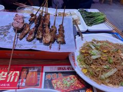 新鲜挂糊羊肉-八条友鲜货烧烤·脆皮烤鱼(石岩旗舰店)