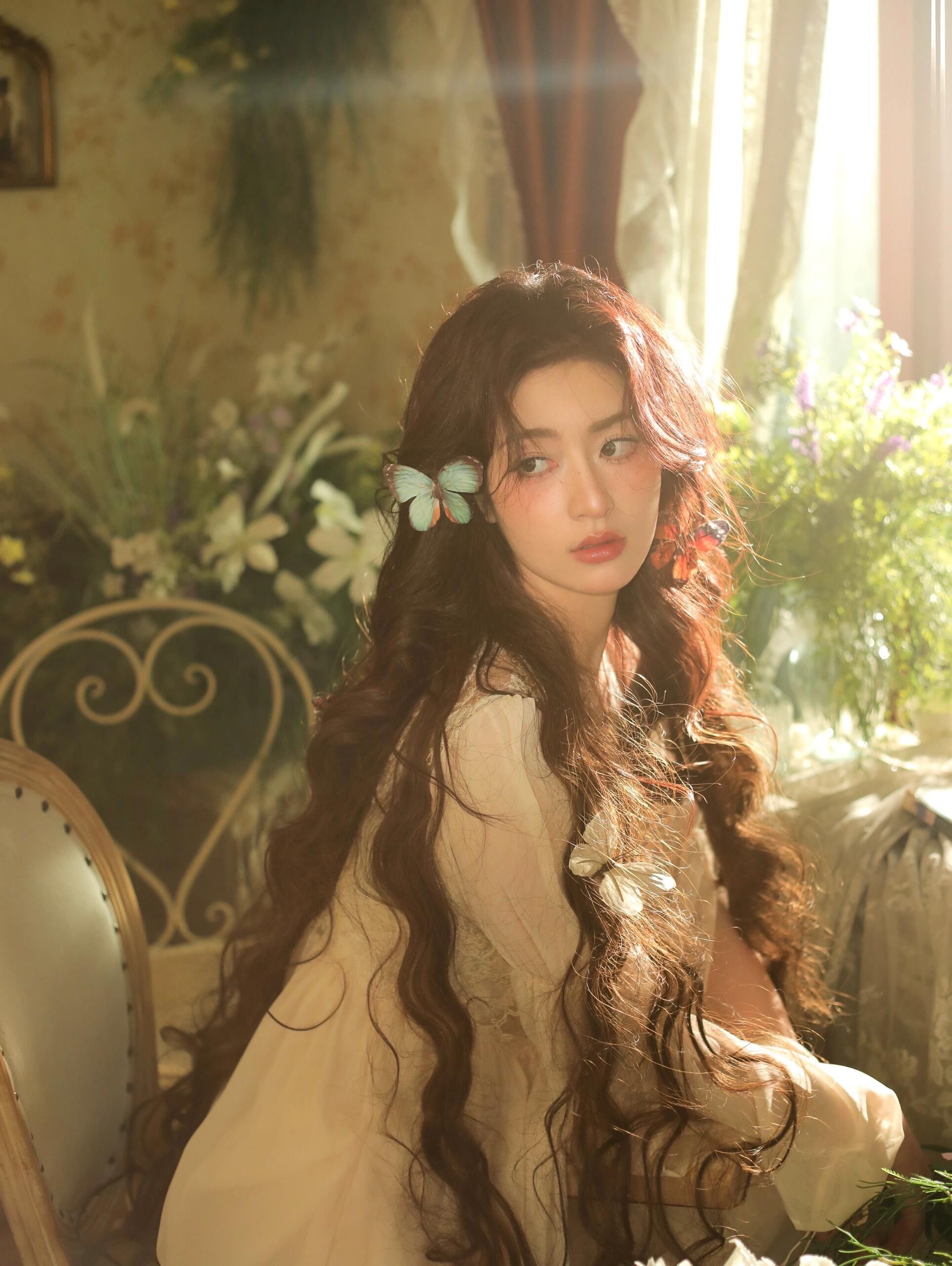 复古风的秋日私房写真