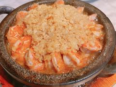 石板蒜蓉虾-小菜园新徽菜(溧阳万达店)