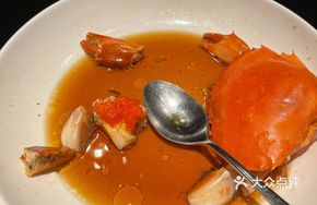 Chicken Oil and Huangjiu Steamed Crab