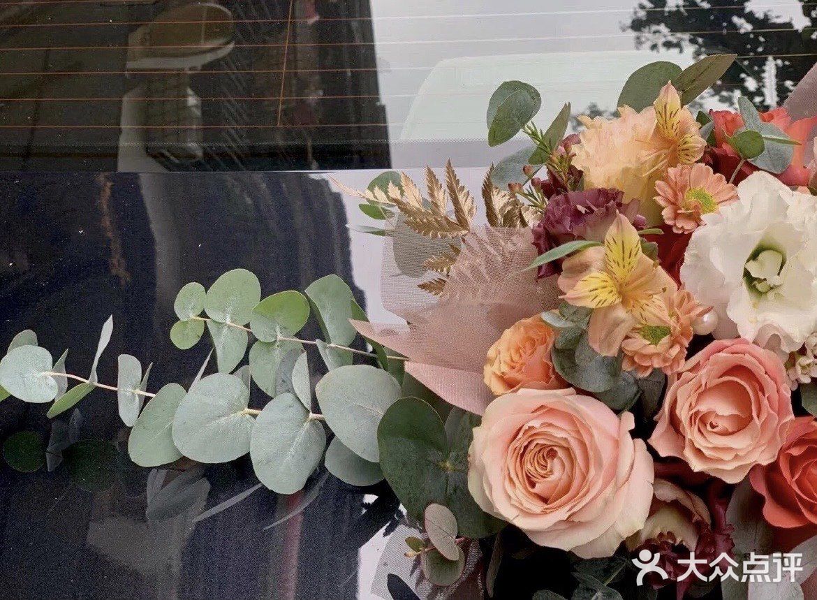 婚车花艺分享-🍂奶茶色系婚车