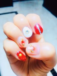 渐变-郭蝈美甲美睫