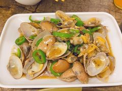 豉汁炒花甲-贞姨美食·老字号海鲜大排档