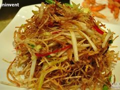 韭黄香芋丝-金陵一哥龙虾(水木秦淮店)
