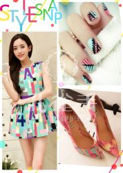 533-孔雀手美甲美睫护理