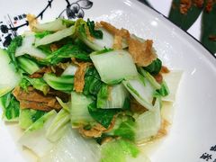 杭白菜炒腐皮-江南苑精菜坊