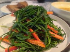 凉拌沙葱-巴扎美食·新疆菜·西域歌舞表演餐厅(新疆大厦店)