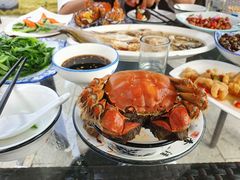 -七的湖·晚芳亭·阳澄湖农家菜·大闸蟹(莲花岛店)