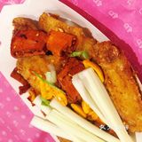 估计不像大多连锁店大批出锅。六个一份，单独制作