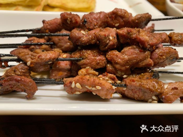 沙力海(北大街店)生烤羊肉串图片
