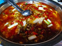 泡椒翘壳鱼-笑红饭庄