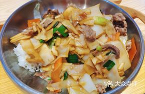 Sweet Bamboo Shoots with Beef Belly