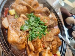 铁板焗鱼头-房陵农家(东亭店)